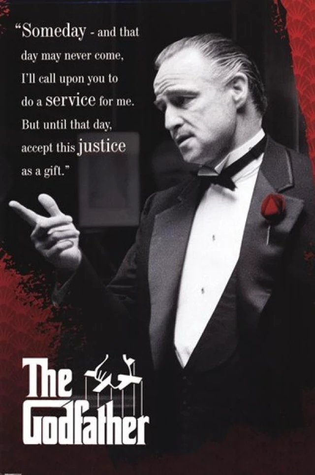 Main image of The Godfather - Someday Poster Print (24 x 36)