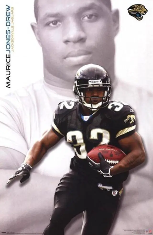 Main image of Jackson Jaguars - Maurice Jones-Drew Poster Print (24 x 36)