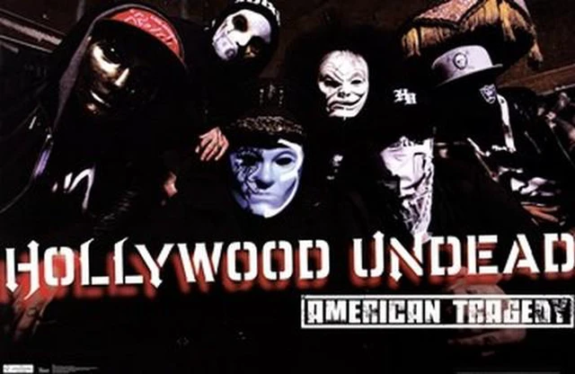 Main image of Hollywood Undead - American Tragedy Poster Print (36 x 24)