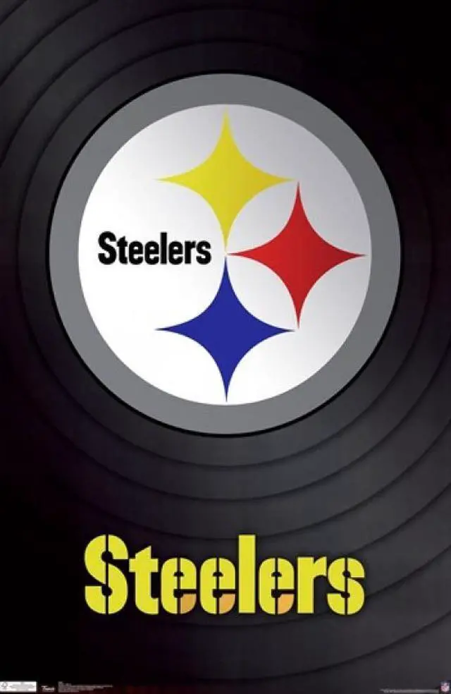 Main image of Steelers - Logo 11 Poster Print (22 x 34)