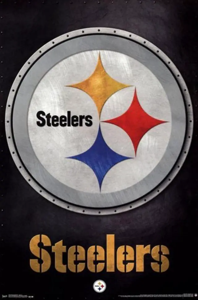 Main image of Pittsburgh Steelers - Logo 13 Poster Print (24 x 36)