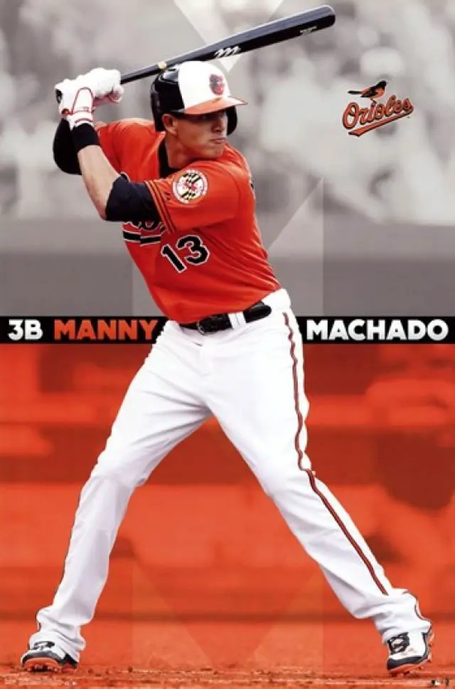 Main image of Baltimore Orioles - Manny Machado 2013 Poster Print (24 x 36)