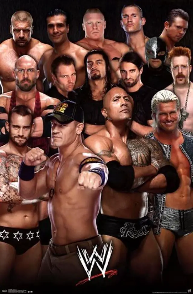 Main image of WWE - Group 13 Poster Print (24 x 36)