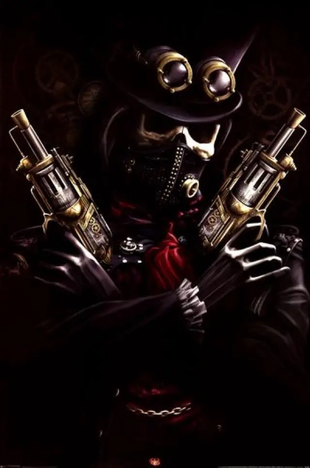 Main image of Spiral - Steampunk Bandit Poster Print (24 x 36)