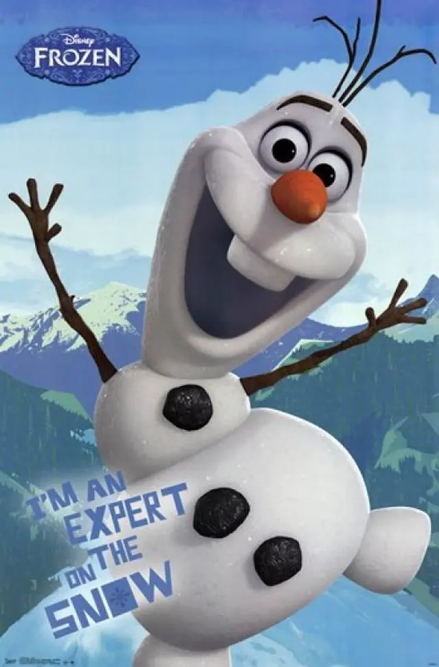 Main image of Frozen - Olaf Poster Print (22 x 34)
