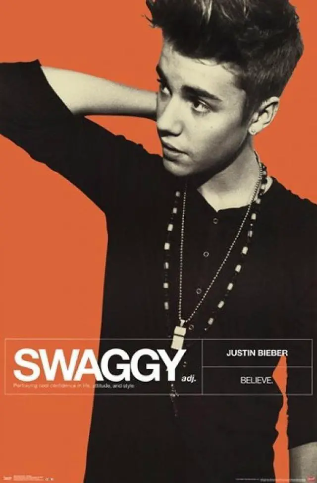 Main image of Justin Bieber - Swaggy Poster Print (24 x 36)