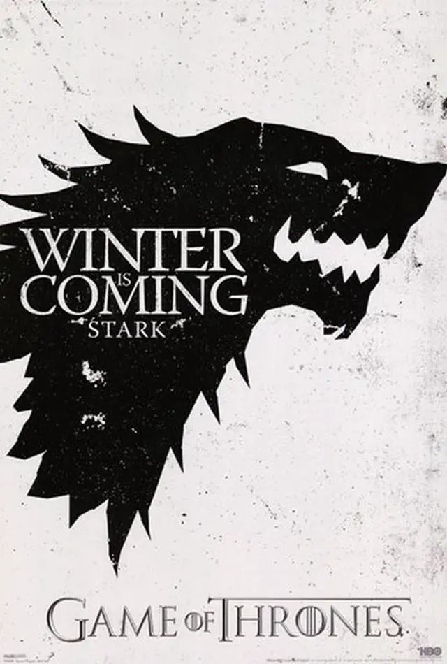 Main image of Game of Thrones - Stark Sigil Poster Print (24 x 36)