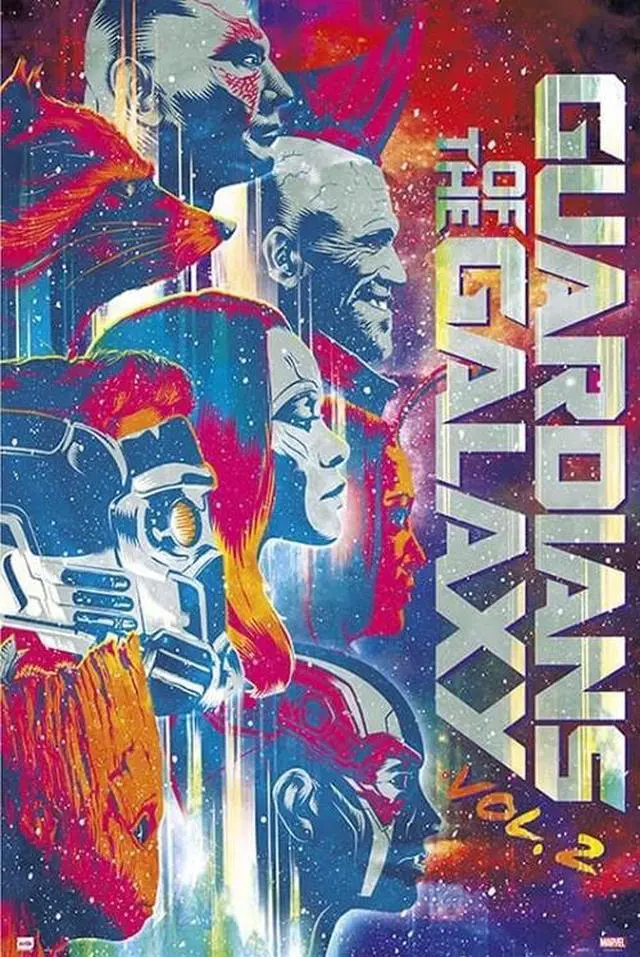 Main image of Guardians Of The Galaxy Volume 2 - Movie Poster Print (22 x 34)