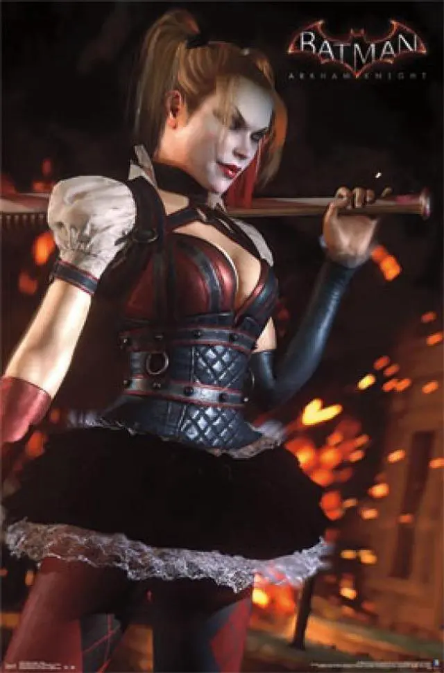 Main image of Posterazzi TIARP13488 Batman Arkham Knight - Harley Quinn Poster Print - 22 x 34 in.