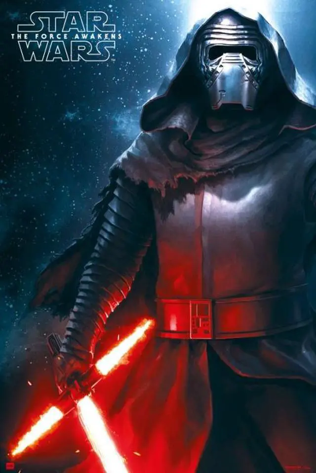 Main image of Star Wars Vii Kylo Ren 2-1 Poster (24 x 36)