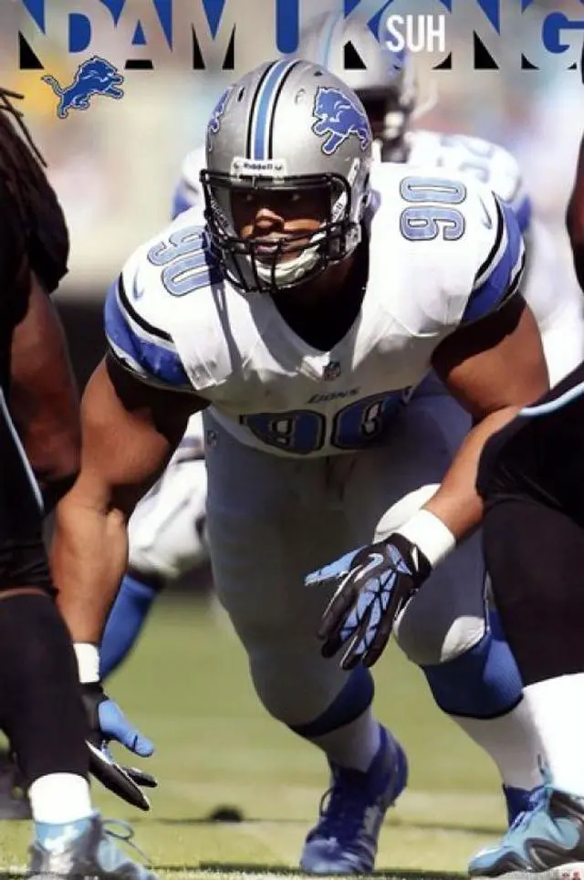 Main image of Detroit Lions - Ndamukong Suh 2013 Poster Print (24 x 36)
