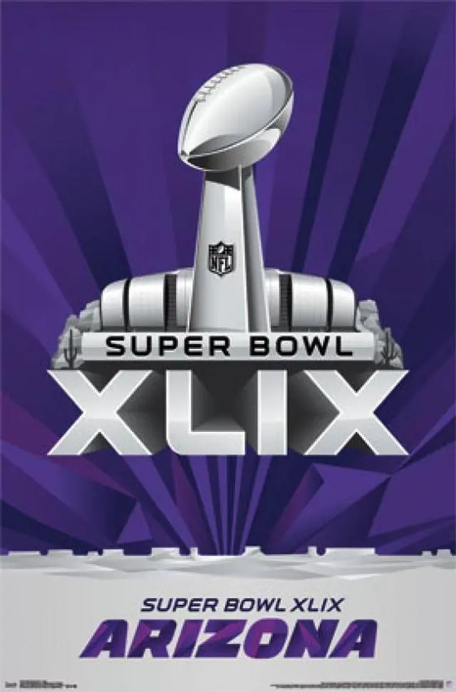 Main image of Super Bowl XLIX - Logo Poster Print (22 x 34)