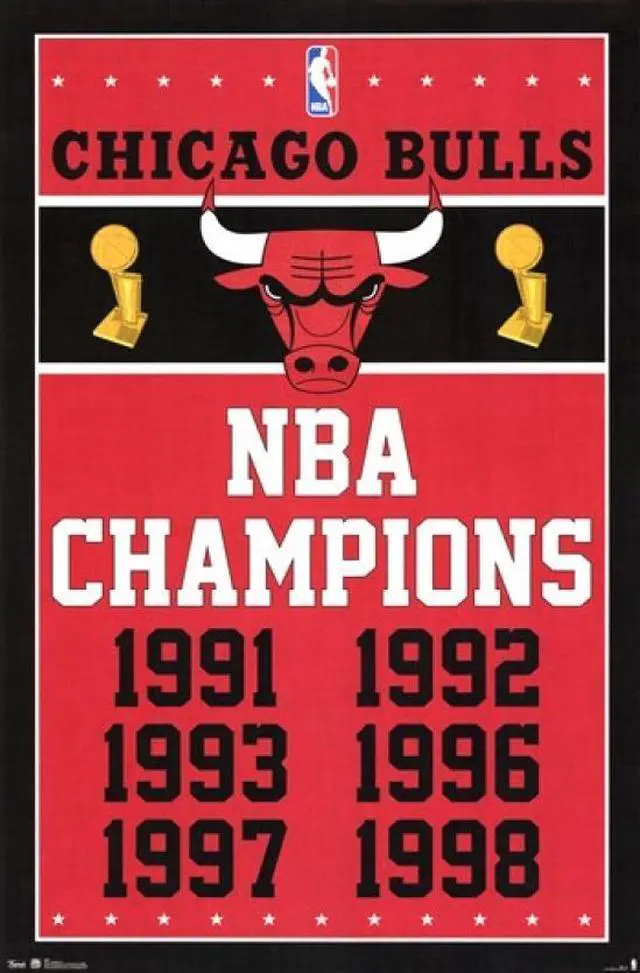 Main image of Chicago Bulls - Champions 2013 Poster Print (22 x 34)