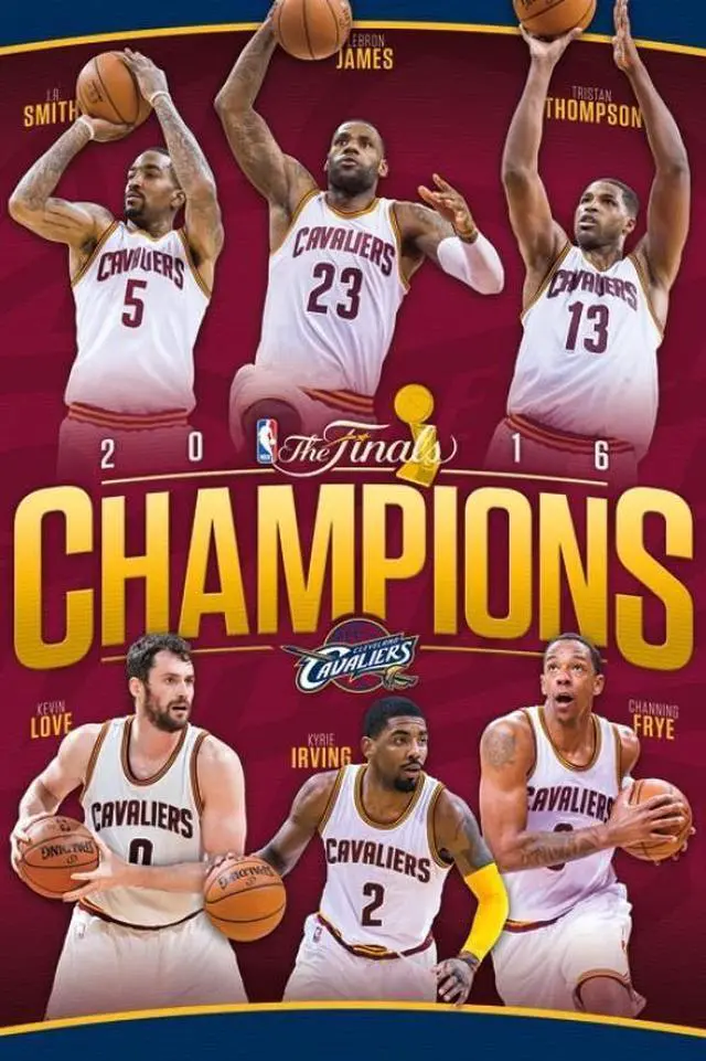 Main image of 2016 NBA Finals - Champions Poster Print (24 x 36)