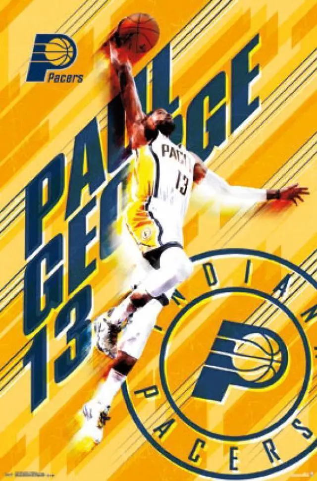 Main image of Indiana Pacers - Paul George 15 Poster Print (22 x 34)