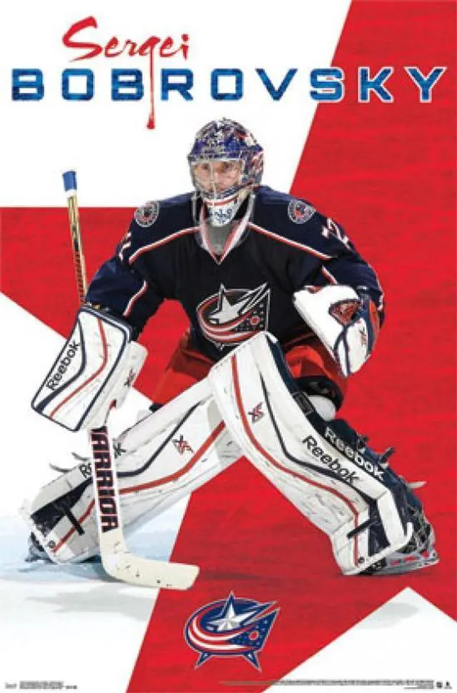 Main image of Columbus Blue Jackets - Sergei Bobrovsky 2013 Poster Print (22 x 34)