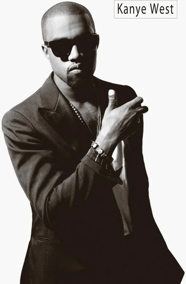 Main image of Kanye West Portrait Poster (24 x 36)