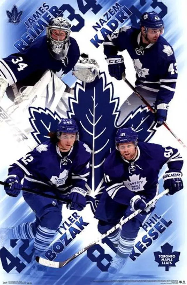 Main image of Toronto Maple Leafs_ - Team 13 Poster Print (22 x 34)