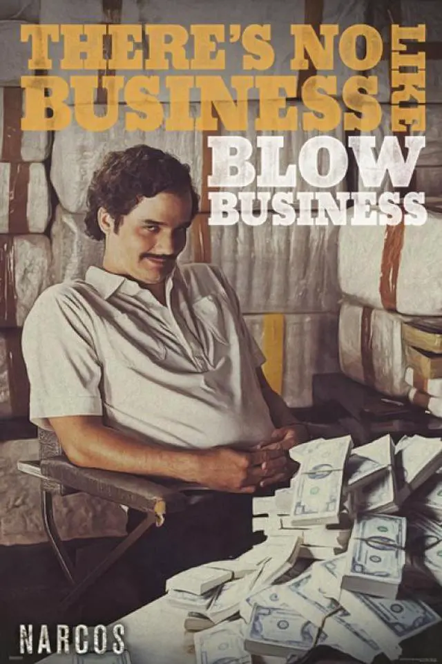 Main image of Narcos - No Business Like Poster Print (24 X 36)
