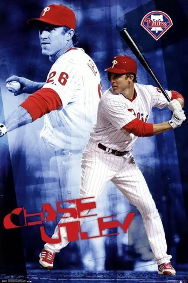Main image of Philadelphia Phillies - C Utley 14 Poster Print (22 x 34)