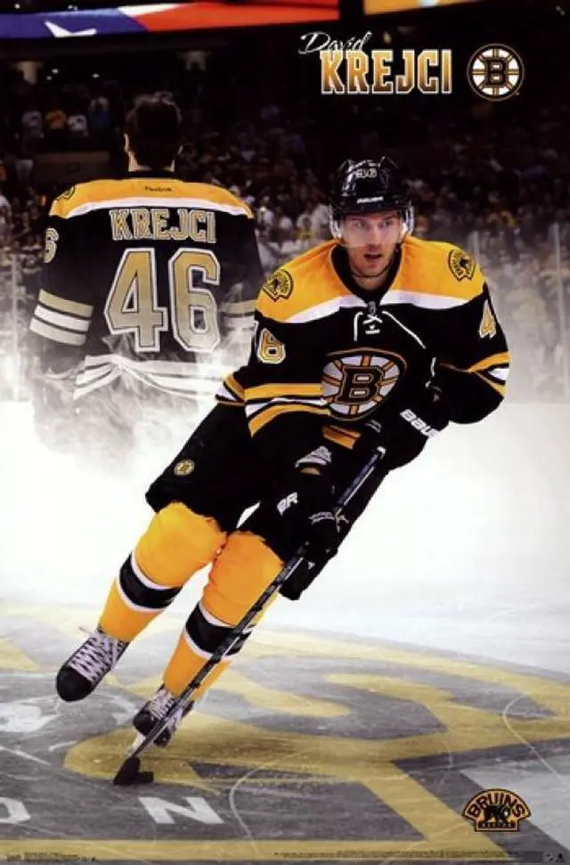 Main image of Boston Bruins - David Krejci 2013 Poster Print (22 x 34)
