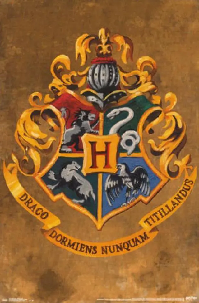 Main image of Harry Potter - Hogwarts Crest Poster Print (22 x 34)