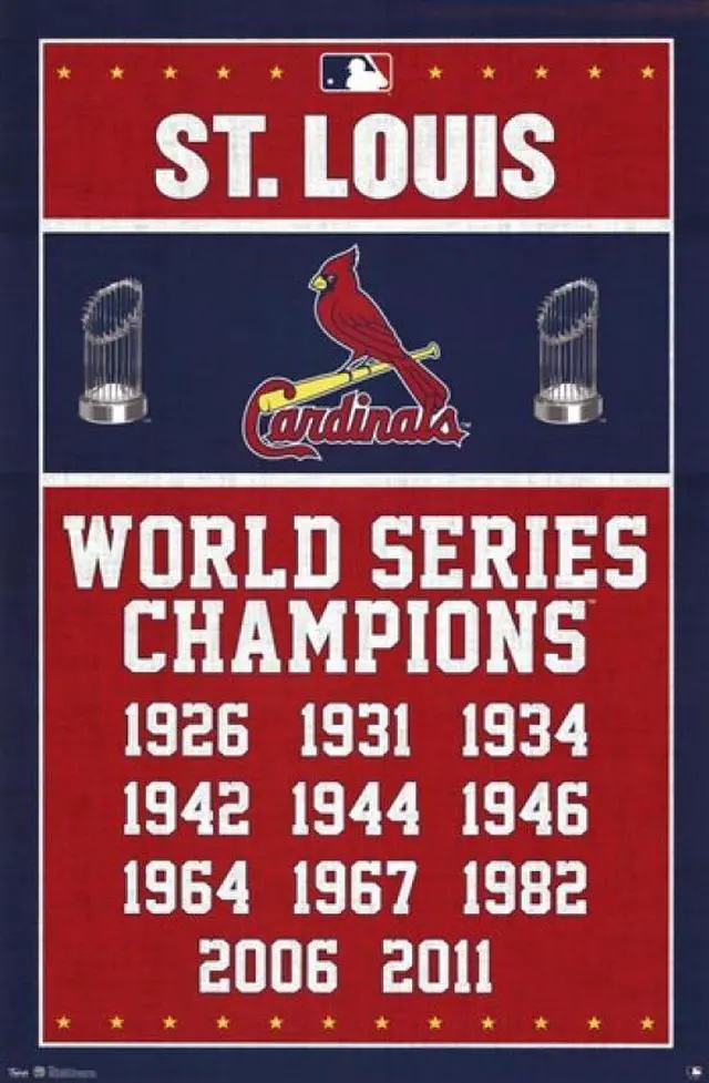Main image of St. Louis Cardinals - Champions 2013 Poster Print (22 x 34)