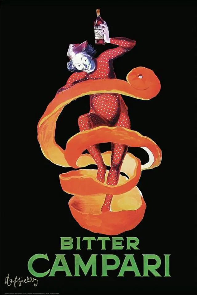 Main image of Cappiello Campari Poster Print Bitter Campari Poster Print (22 x 34)