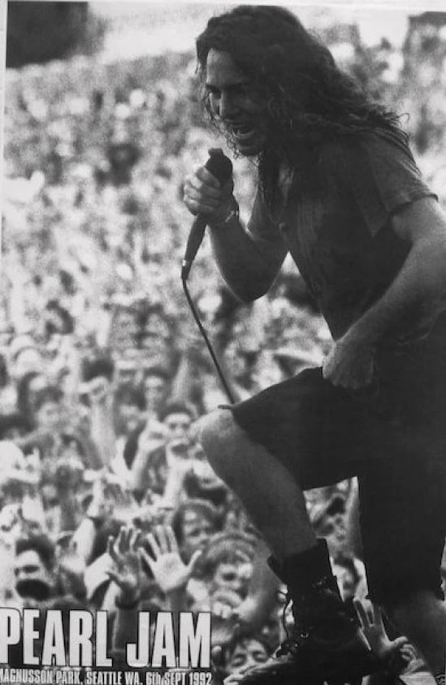 Main image of Pearl Jam - Live Eddie Vedder Live Poster Print (22 x 34)