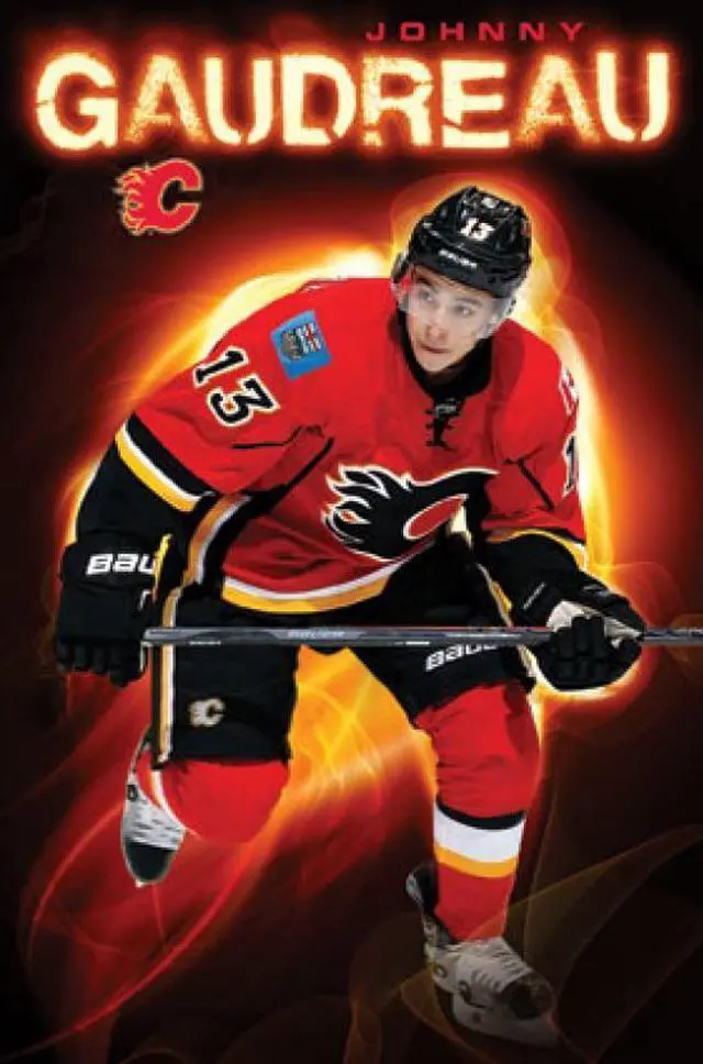 Main image of Calgary Flames - J Gaudreau 15 Poster Print (22 x 34)