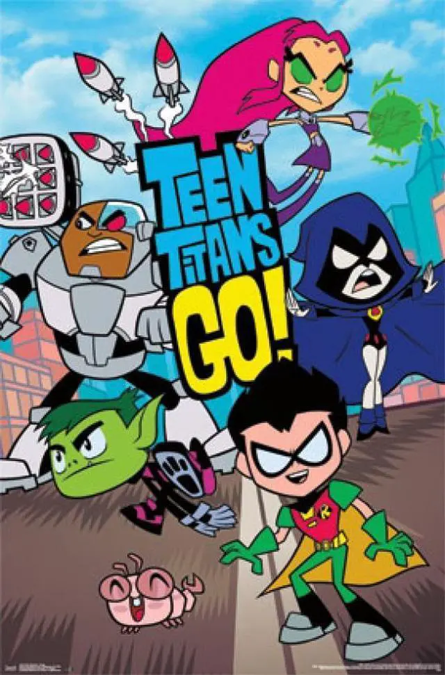 Main image of Teen Titans Go - Group Poster Print (22 x 34)