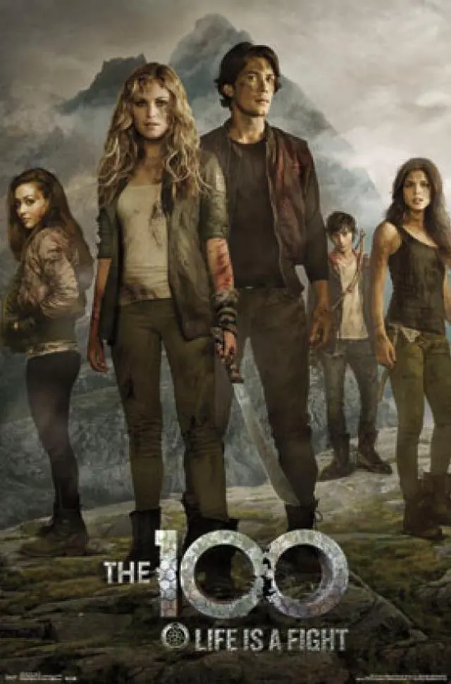 Main image of The 100 - Key Art Poster Print (22 x 34)