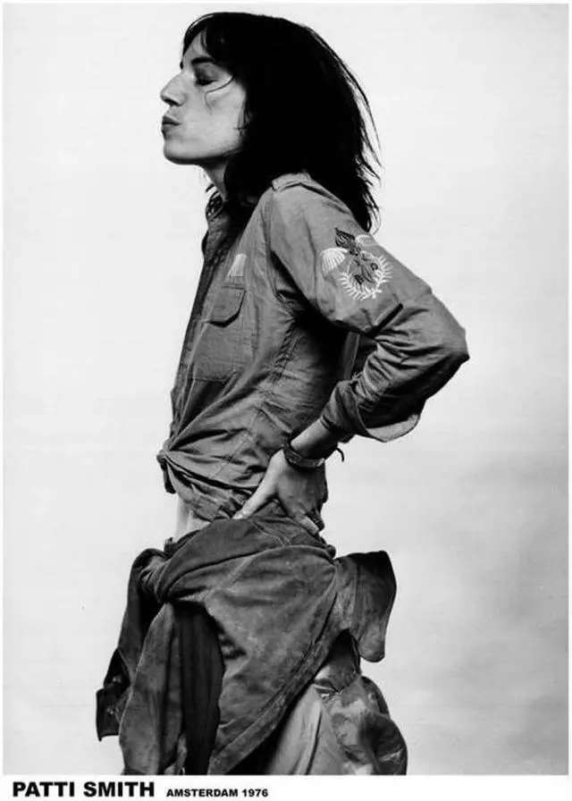 Main image of Patti Smith Profile Poster Print (22 x 34)