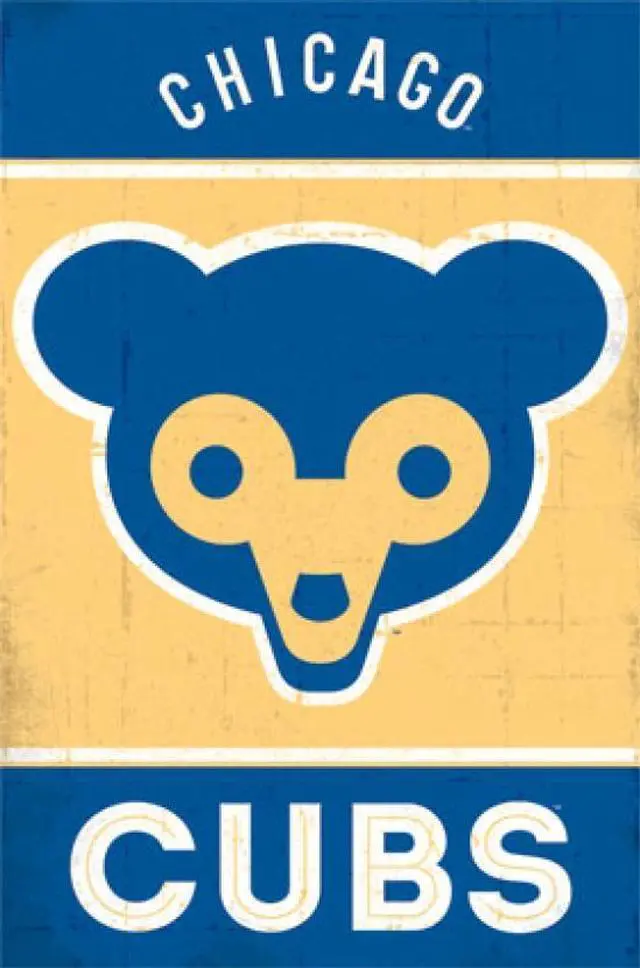 Main image of Chicago Cubs - Retro Logo 2014 Poster Print (22 x 34)