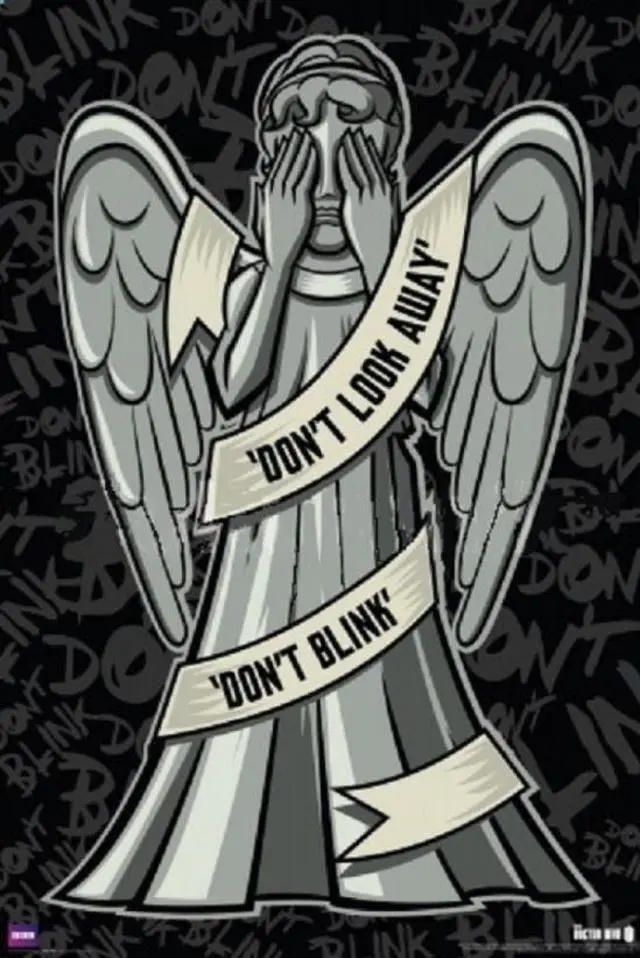 Main image of Doctor Who - Weeping Angel Poster Print (22 x 34)