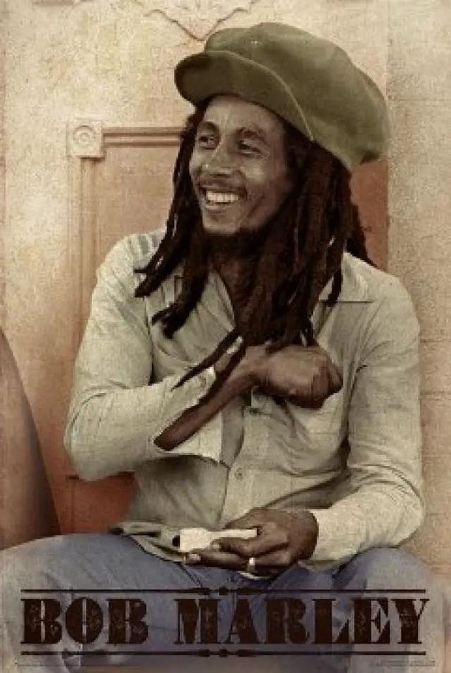 Main image of Bob Marley - Spliff Roller Poster Print (22 x 34)
