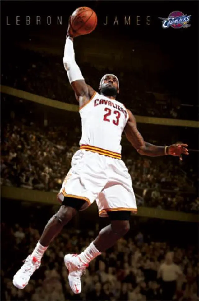 Main image of Cleveland Cavaliers - Lebron James 2014 Poster Print (24 x 36)