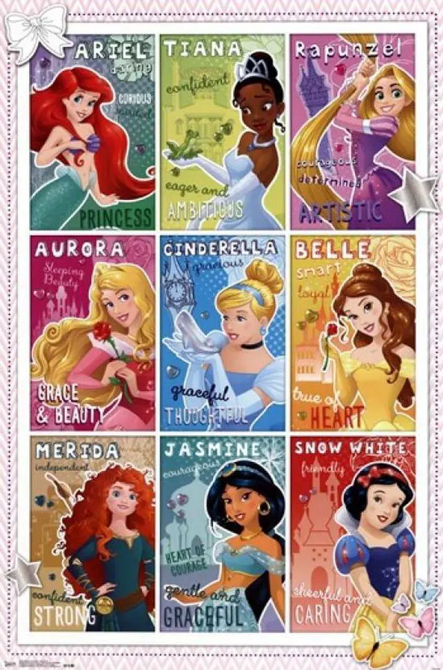 Main image of Disney Princess - Grid 2014 Poster Print (24 x 36)