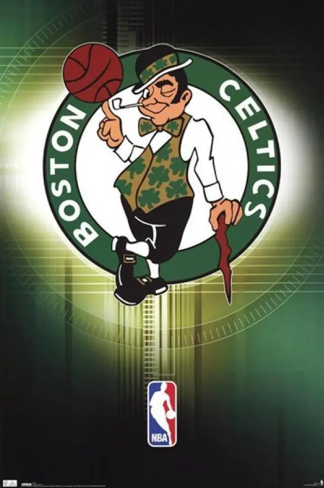 Main image of Celtics - Logo 10 Poster Print (23 x 34)