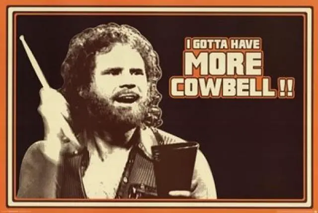 Main image of Saturday Night Live - I Gotta Have More Cowbell Poster Print (36 x 24)