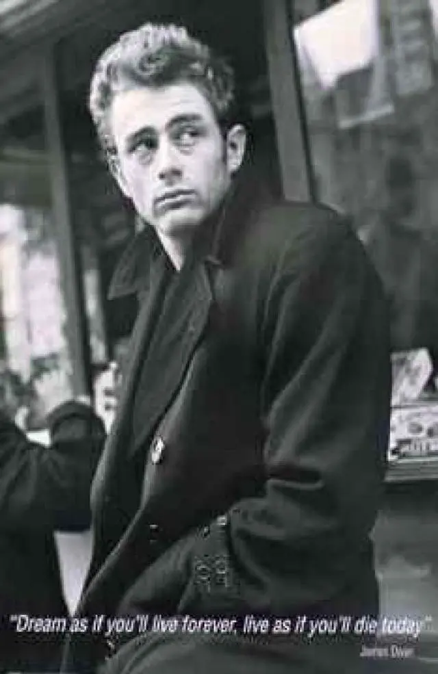 Main image of James Dean - Dream as if You Live Poster Print (24 X 36)