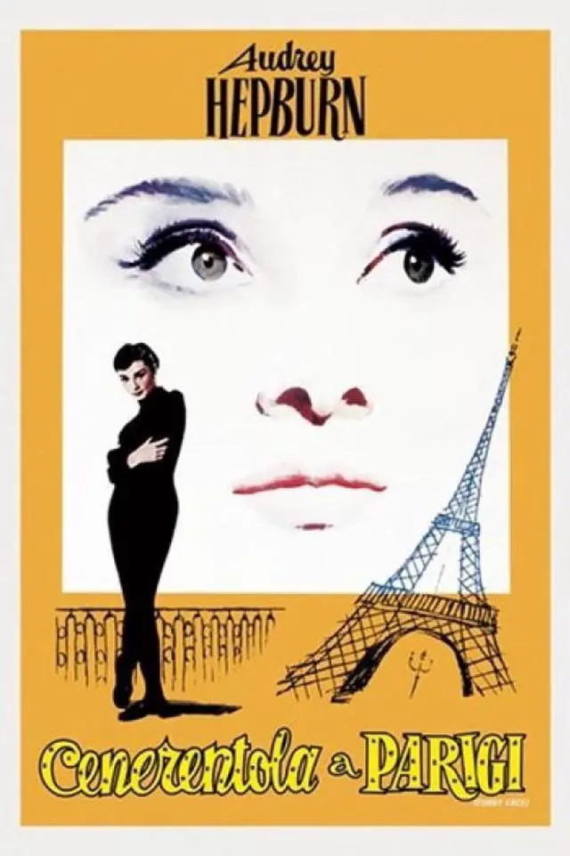 Main image of Audrey Hepburn Funny Face - Italian Poster Print (22 x 34)