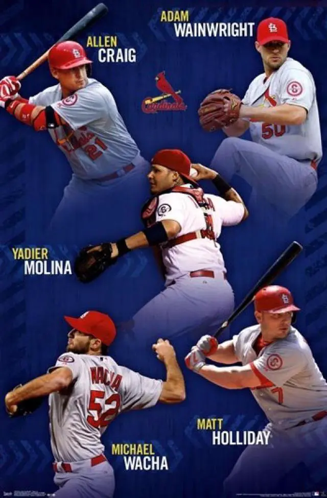 Main image of St. Louis Cardinals_ - Team 14 Poster Print (22 x 34)