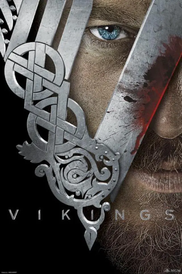Main image of Vikings - Helmet Poster Print (22 x 34) - Item # PYRPAS0593