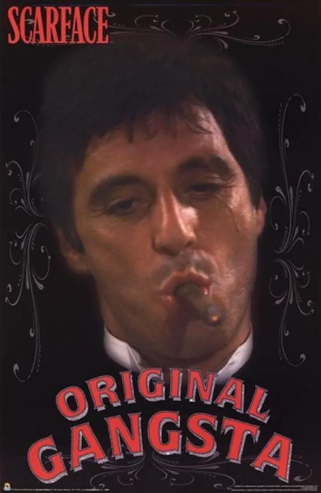 Main image of Scarface - Original Gangsta Poster Print (22 x 34)