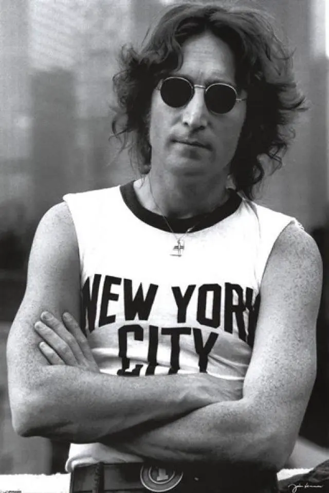 Main image of John Lennon - New York City Poster Print (22 x 34)