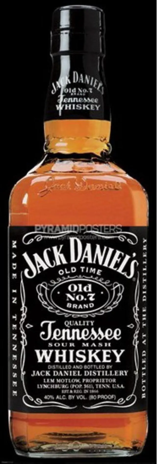 Main image of Jack Daniel's - Bottle - Door Poster (21 x 62)