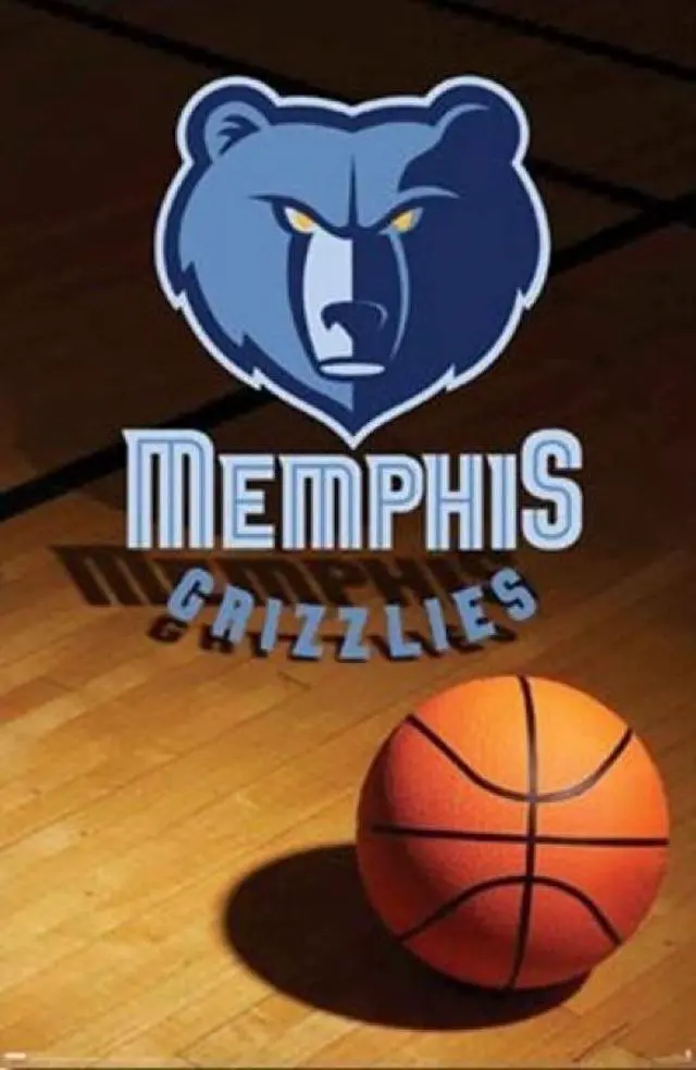 Main image of Memphis Grizzlies - Logo 2008 Poster Print (24 x 36)