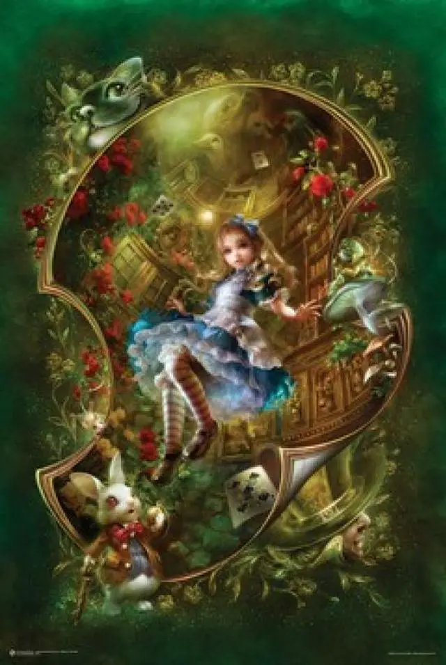 Main image of Alice In Wonderland Poster Print (24 X 36)