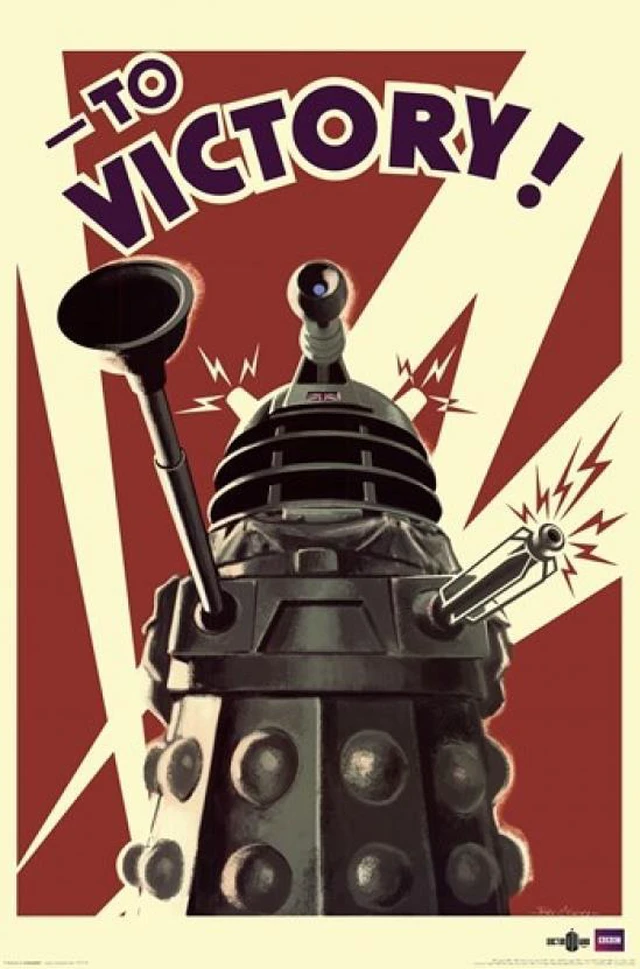 Main image of Doctor Who - Dalek To Victory Poster Print (24 X 36)